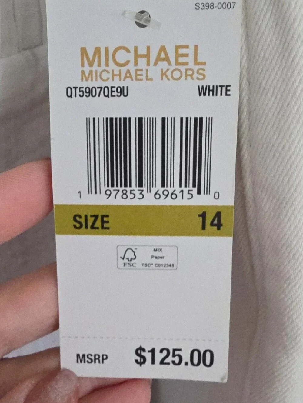 Michael Kors classic white